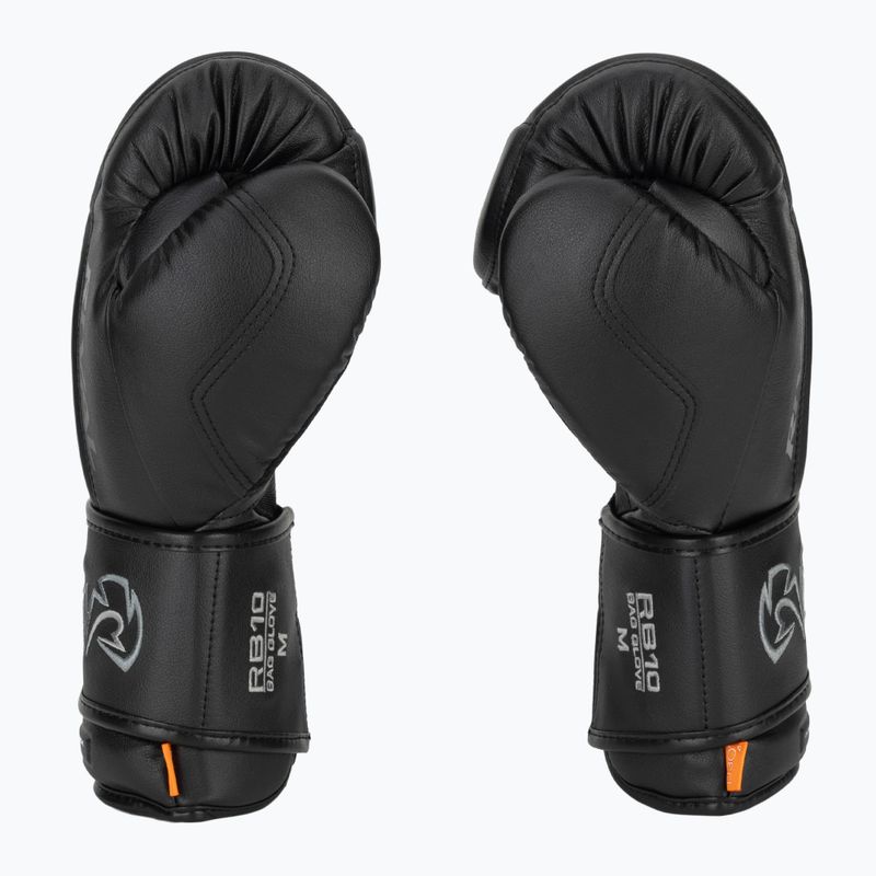 Guanti da boxe Rival RB10 Intelli-Shock Bag nero 4