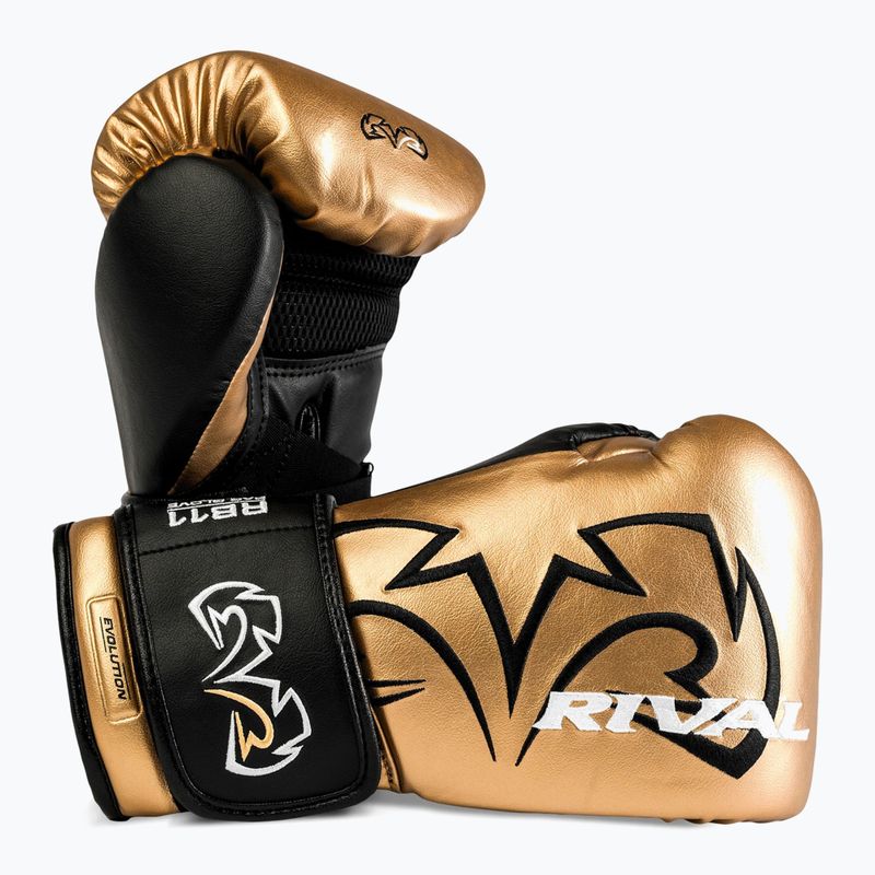 Guantoni da boxe Rival RB11 gold 2
