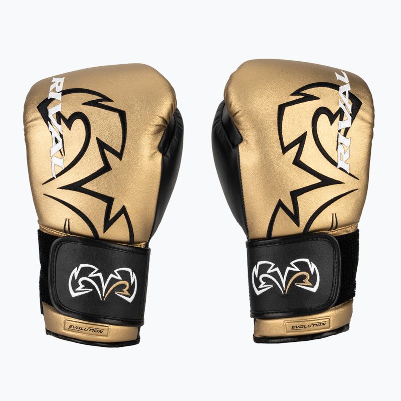 Guantoni da boxe Rival RB11 gold 2