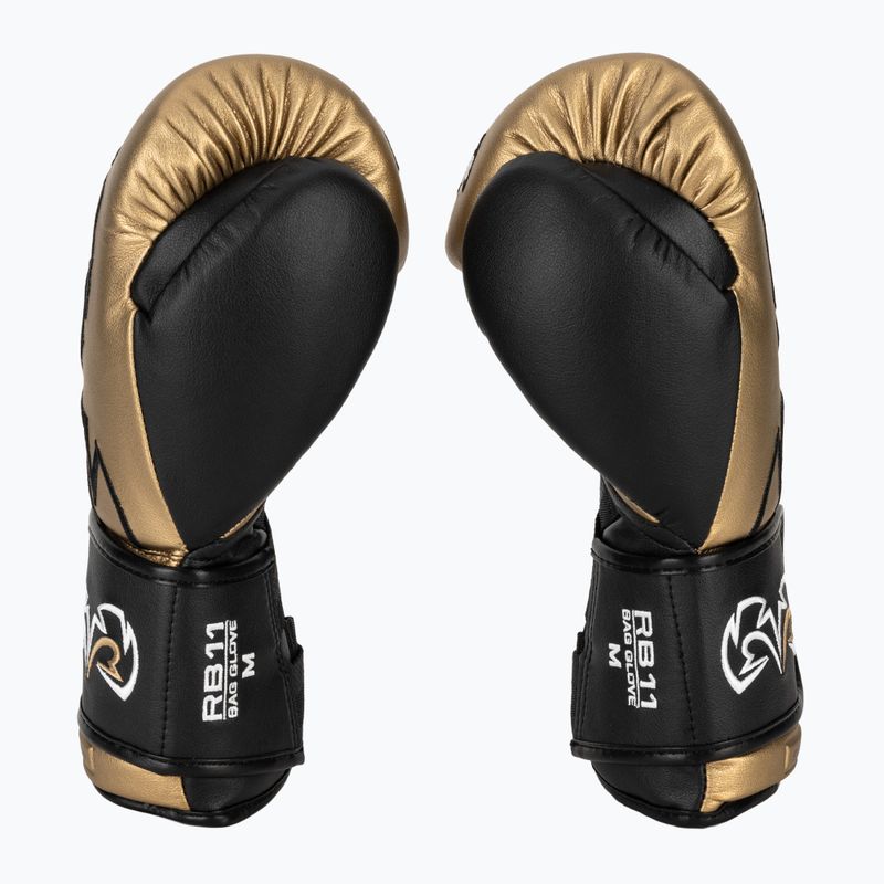 Guantoni da boxe Rival RB11 gold 4