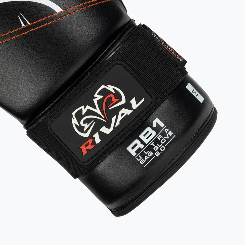 Guanti da boxe Rival RB1 Ultra Bag 2.0 nero 6