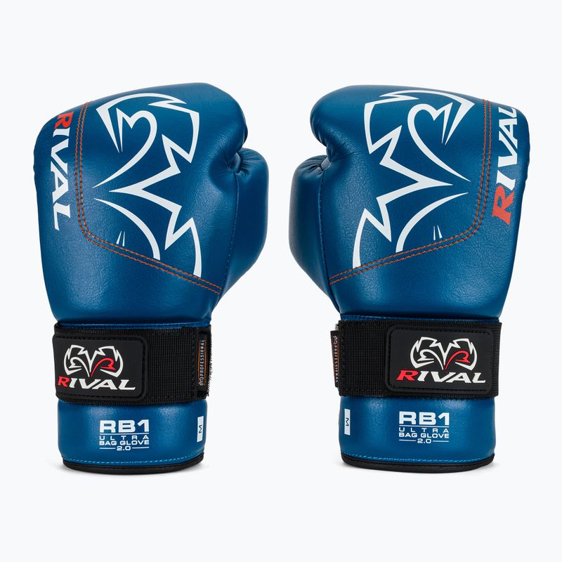 Guantoni da boxe Rival RB1 Ultra Bag 2.0 blue