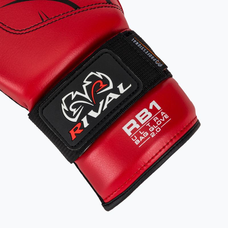 Guantoni da boxe Rival RB1 Ultra Bag 2.0 red 6