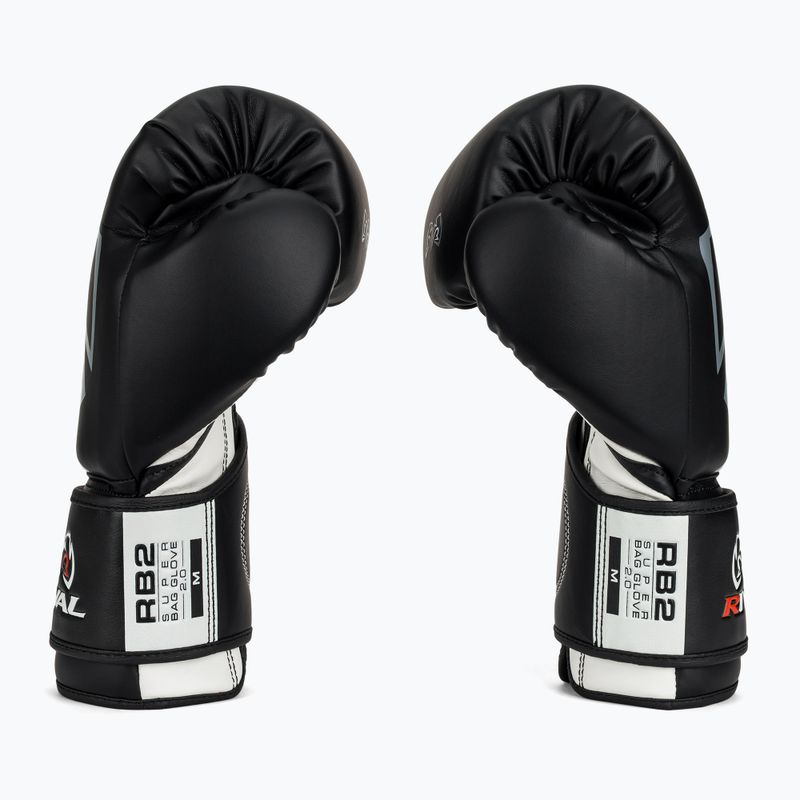 Guantoni da boxe MMA Rival RB1 Ultra Bag 2.0 nero 4