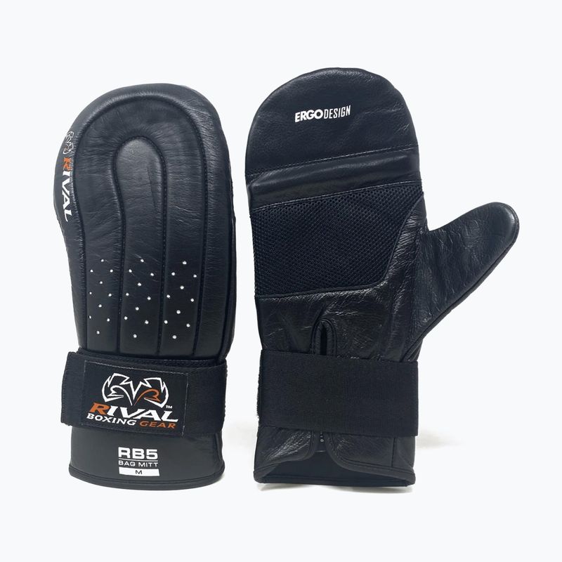Guanti da boxe Rival RB5 Bag Mitts nero