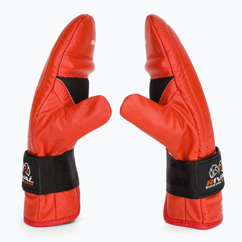 Guanti da boxe Rival RB5 Bag Mitts rosso 4