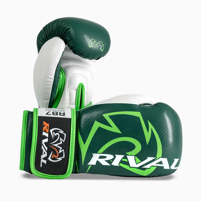 Guantoni da boxe Rival RB7 Fitness Plus Bag green/white 2