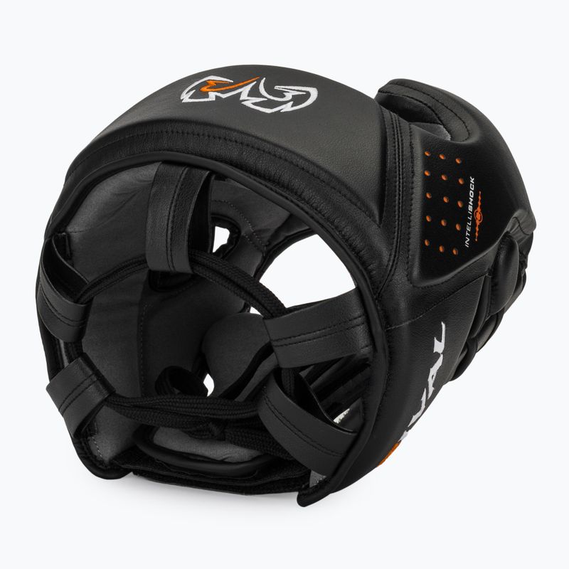 Rival RHG10 Intelli-Shock Headgear casco da boxe nero 6