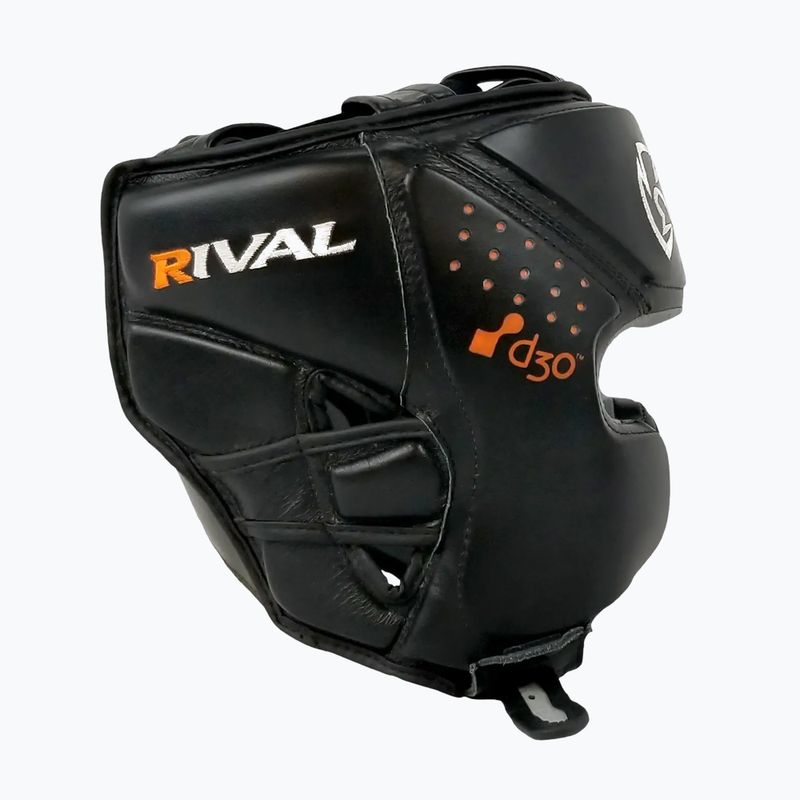 Rival RHG10 Intelli-Shock Headgear casco da boxe nero 3