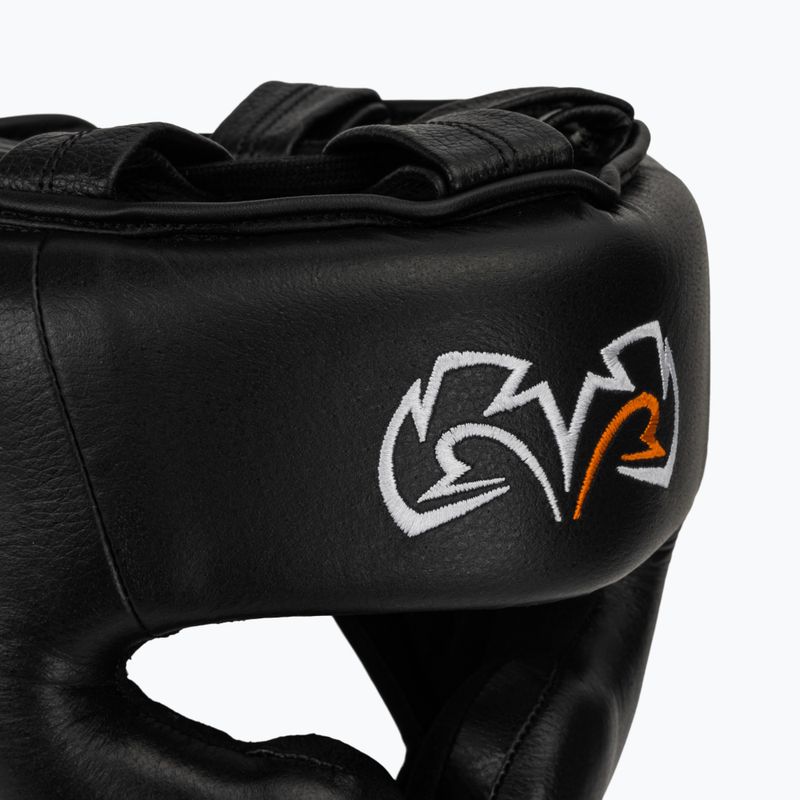 Casco da boxe Rival RHG30 Mexican Headgear nero 4