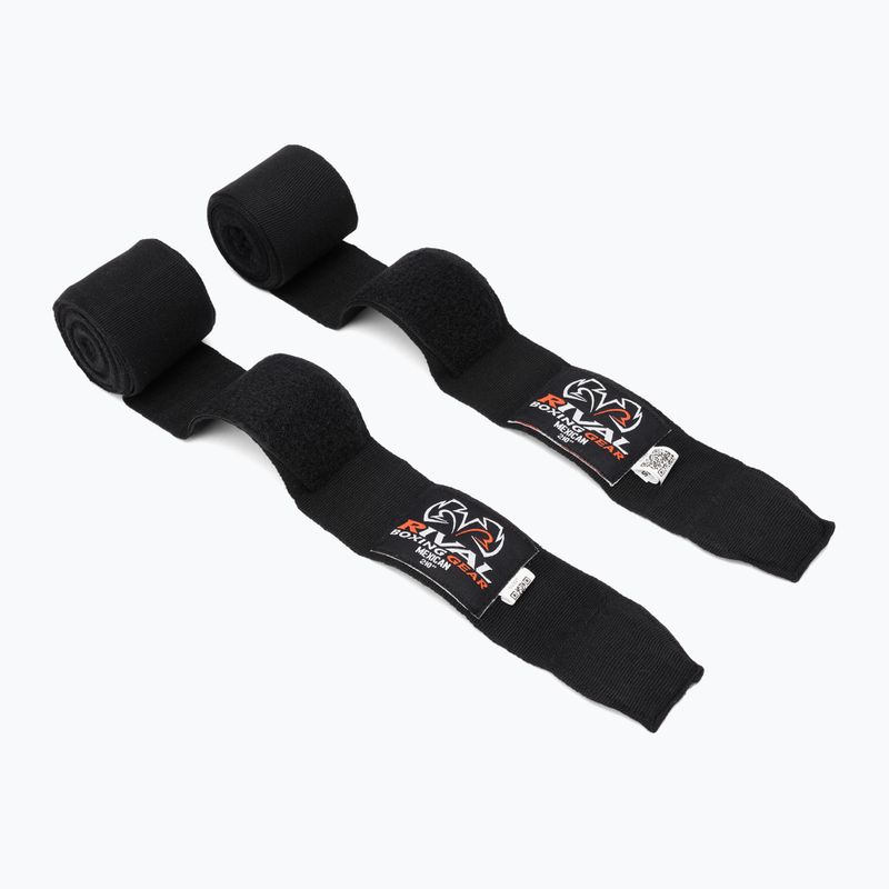 Bende da boxe Rival Mexican Handwraps Black 2