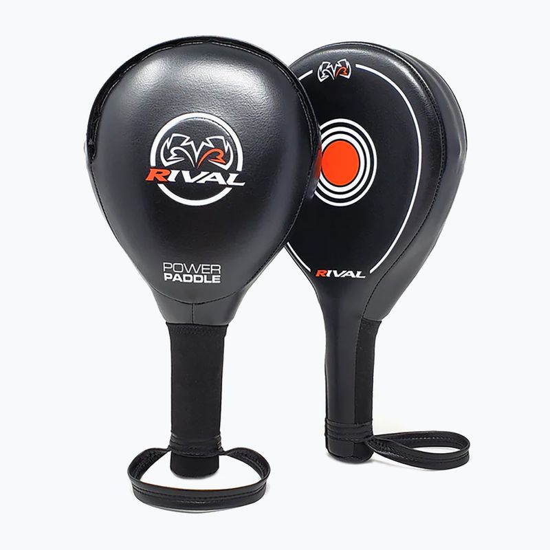 Palette Rival Power Training Grip in microfibra 2 pezzi nero.