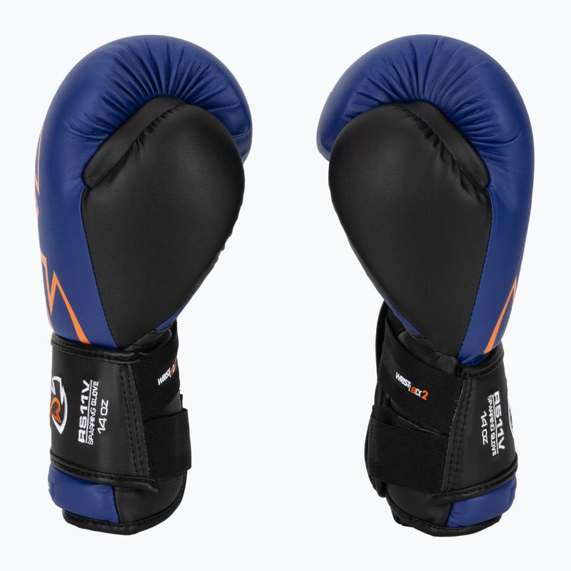 Guantoni da boxe Rival RS11V Evolution blu 4