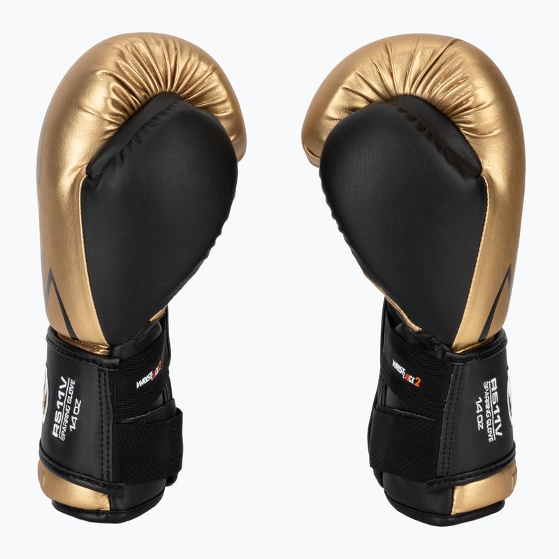 Guantoni da boxe Rival RS11V Evolution gold 4