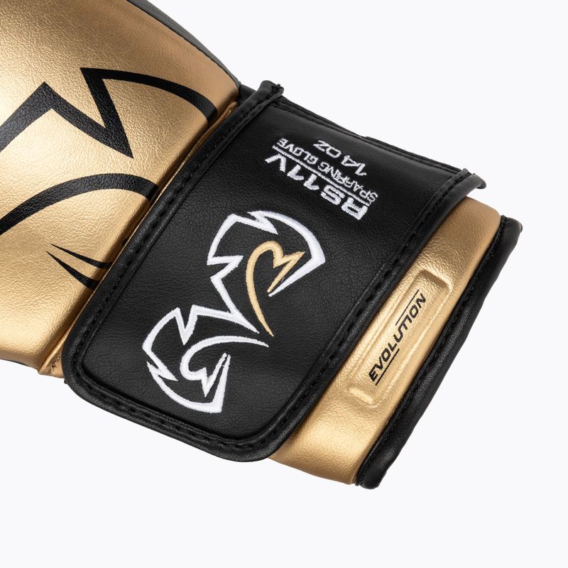Guantoni da boxe Rival RS11V Evolution gold 6