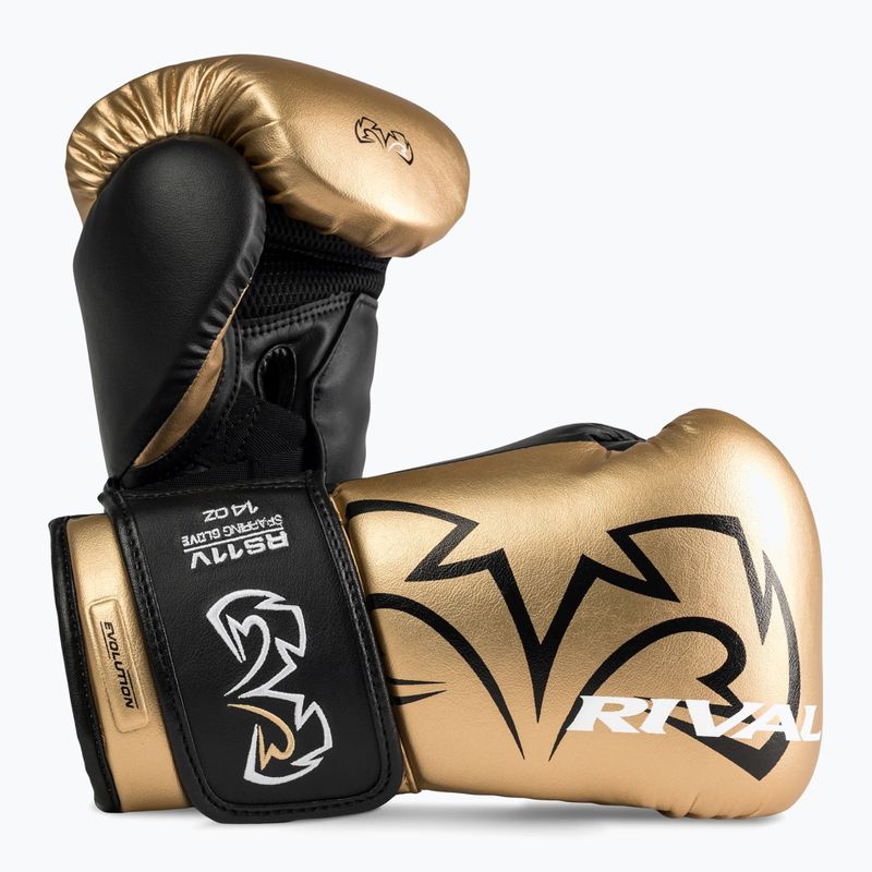 Guantoni da boxe Rival RS11V Evolution gold 2