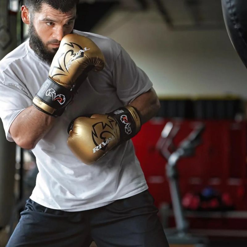 Guantoni da boxe Rival RS11V Evolution gold 5