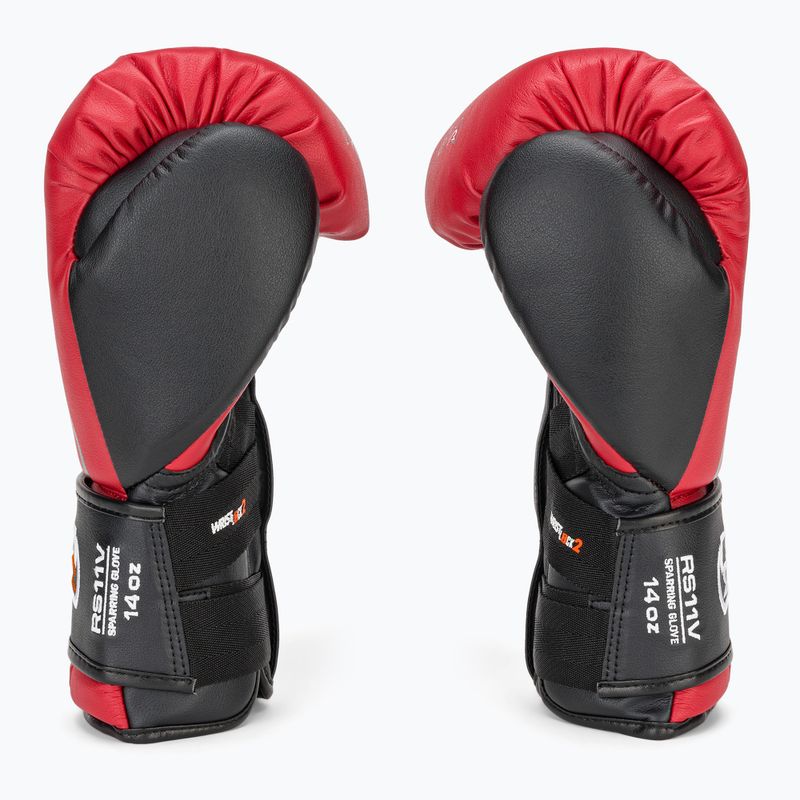 Guantoni da boxe rossi Rival RS11V Evolution 4