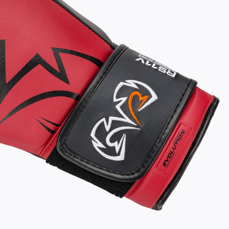 Guantoni da boxe rossi Rival RS11V Evolution 6