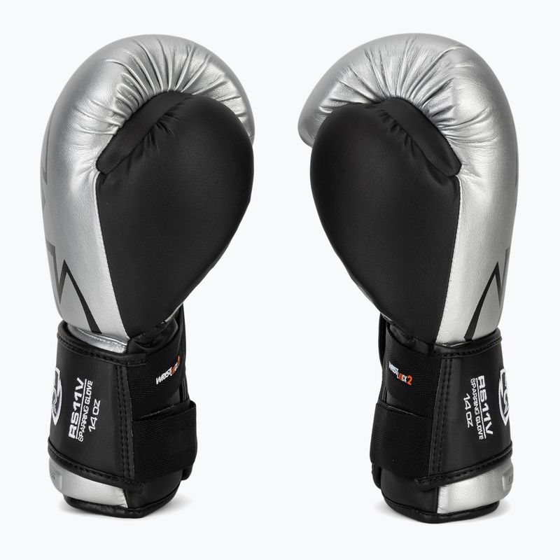 Guantoni da boxe Rival RS11V Evolution argento 4