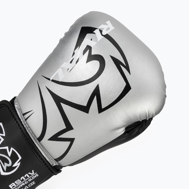 Guantoni da boxe Rival RS11V Evolution argento 5