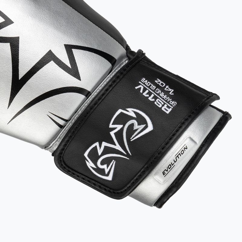 Guantoni da boxe Rival RS11V Evolution argento 6