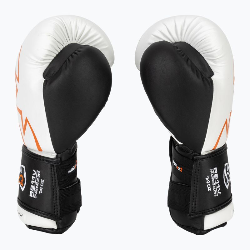 Guantoni da boxe bianchi Rival RS11V Evolution 4