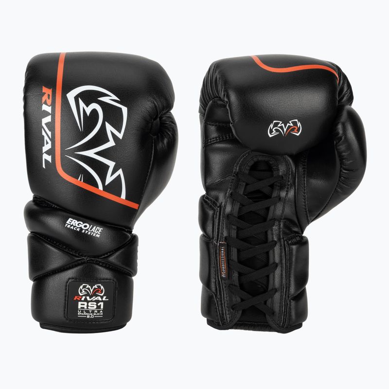 Guantoni da boxe Rival RS1 Ultra Sparring 2.0 black