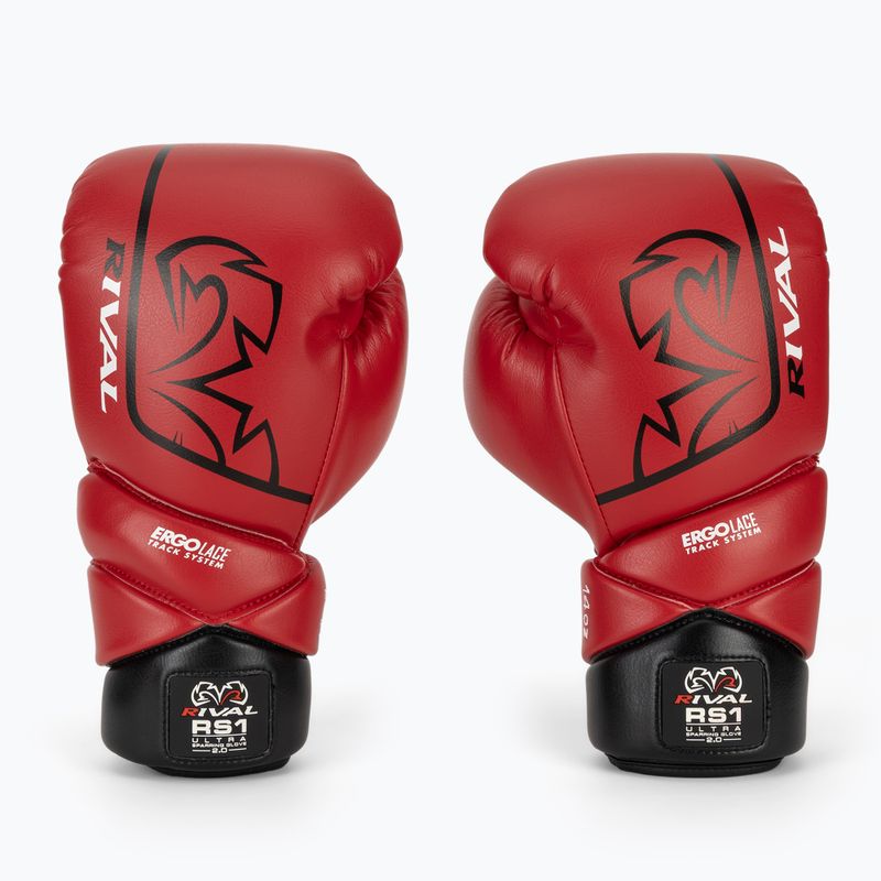 Guantoni da boxe Rival RS1 Ultra Sparring 2.0 red 2