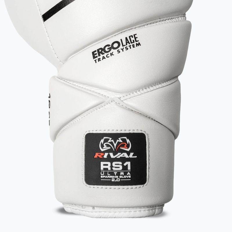 Guantoni da boxe Rival RS1 Ultra Sparring 2.0 white 3