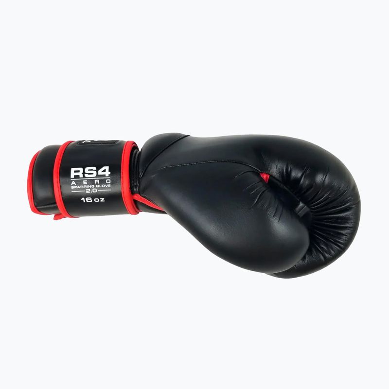 Guantoni da boxe Rival RS4 Aero Sparring Gloves 2.0 black 4