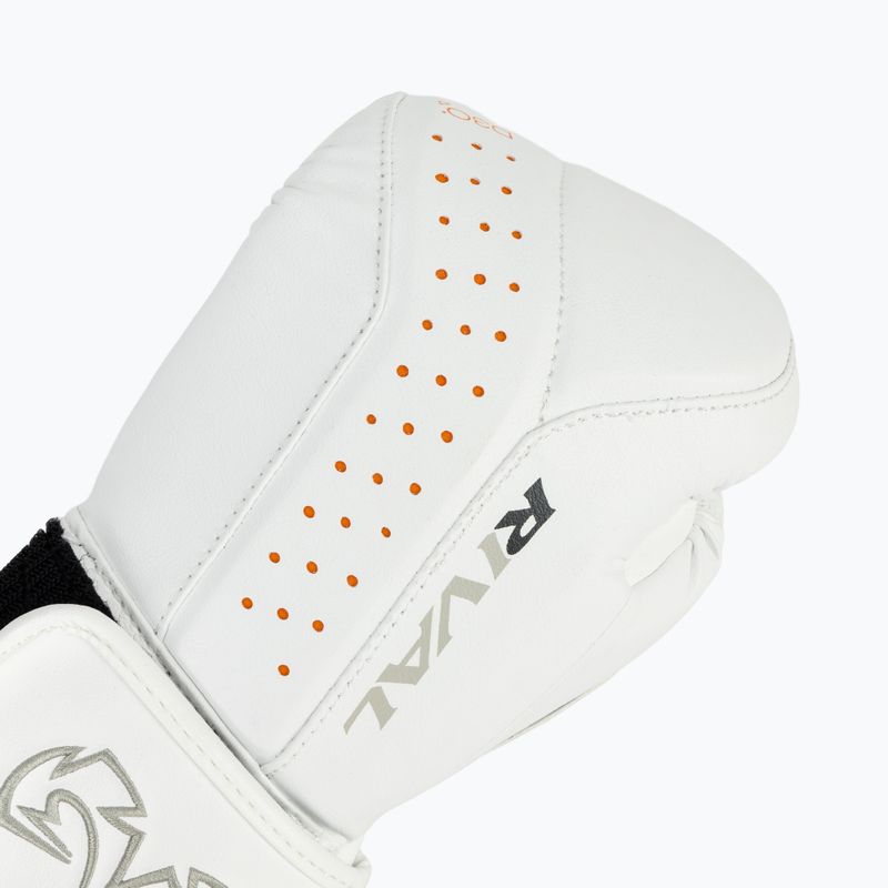 Rival RB10 Intelli-Shock Bag guantoni da boxe bianchi 5