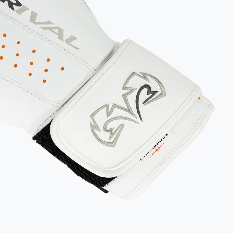 Rival RB10 Intelli-Shock Bag guantoni da boxe bianchi 6