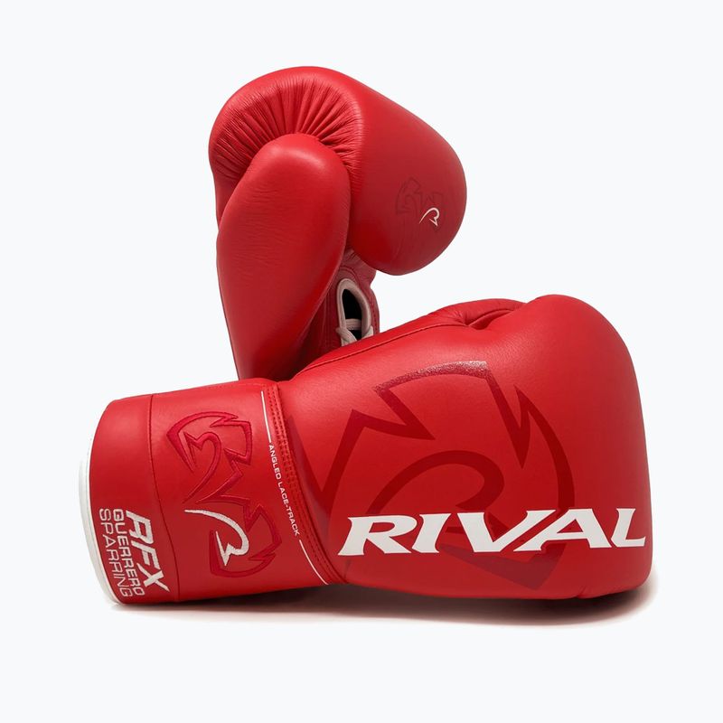 Guantoni da boxe Rival RFX-Guerrero Sparring-HDE-F rosso 3