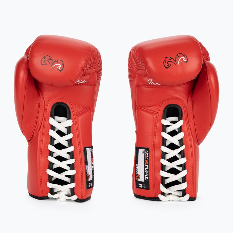 Guanti da boxe Rival RFX-Guerrero Sparring -SF-H rosso 2