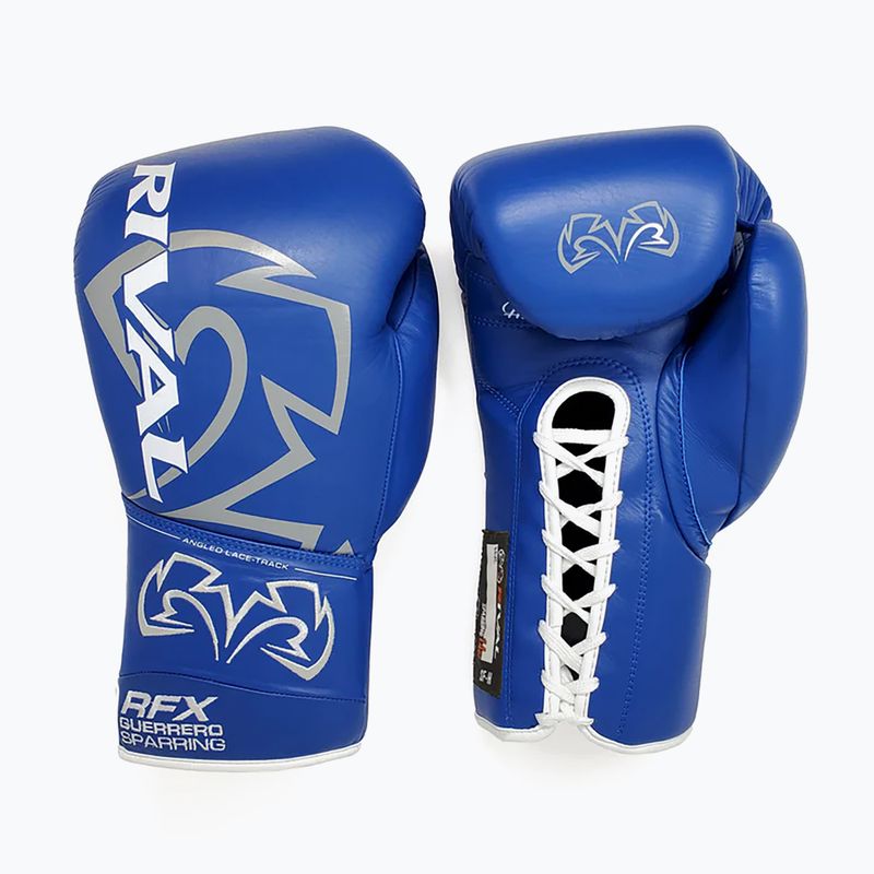 Guanti da boxe Rival RFX-Guerrero Sparring -SF-H blu 5