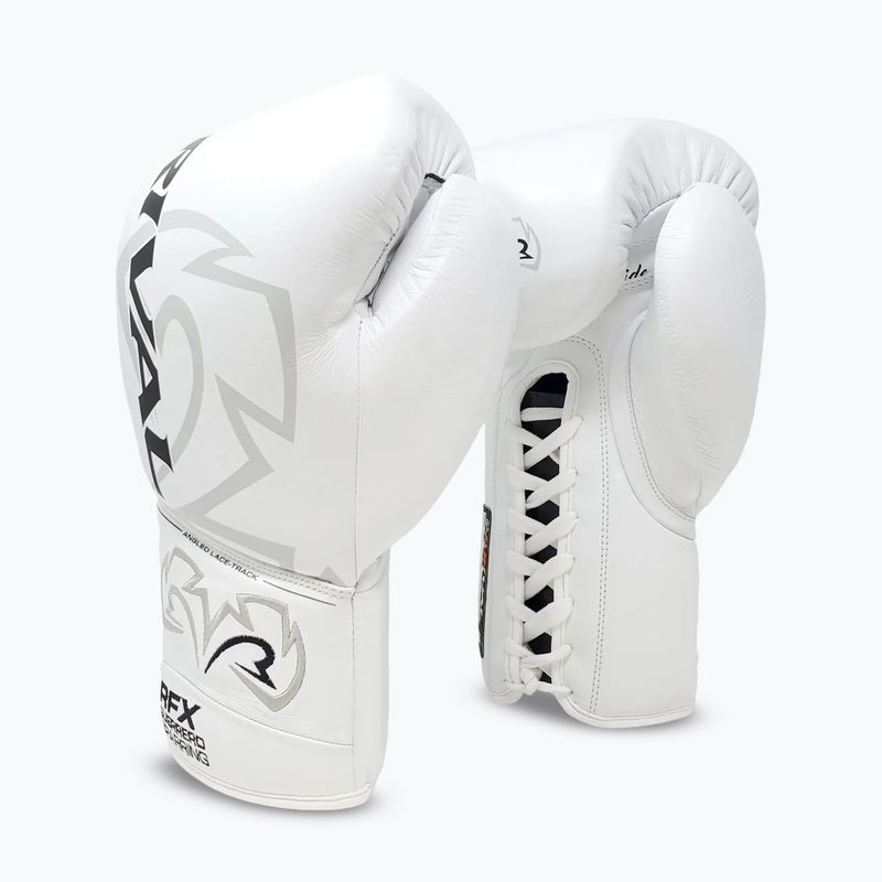 Rival RFX-Guerrero Sparring-SF-H guantoni da boxe bianchi 2