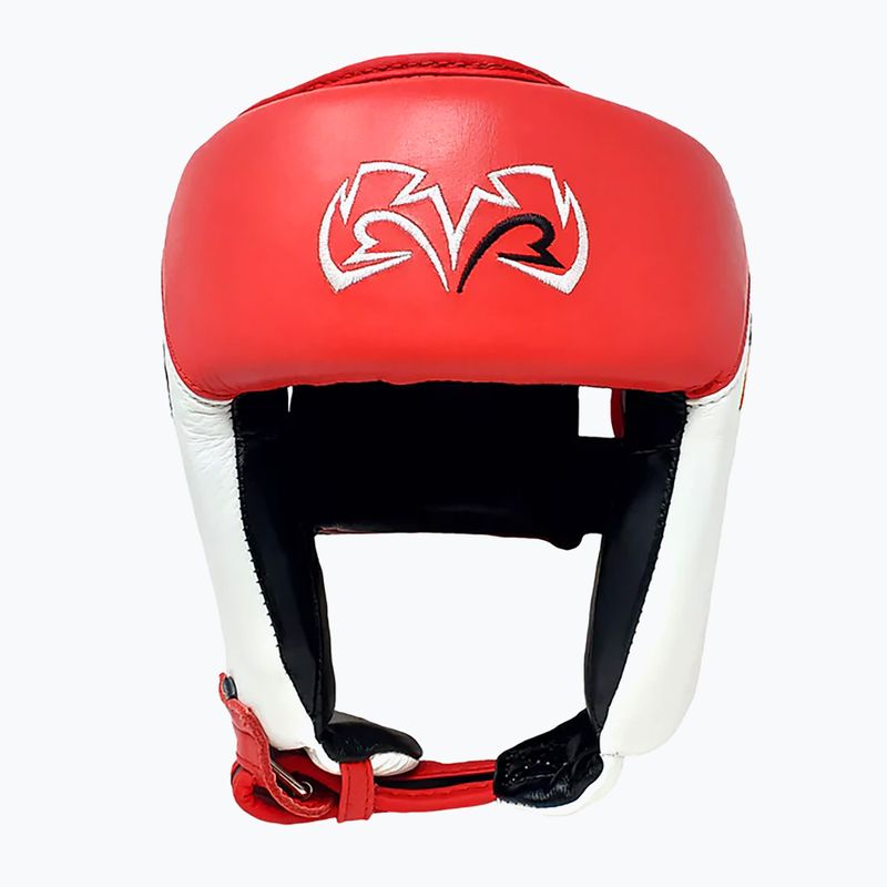 Rival Casco da boxe da competizione amatoriale copricapo rosso/bianco 7