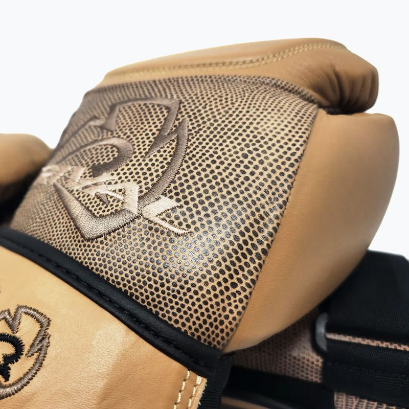 Guantoni da boxe Rival RFX-Guerrero Intelli-Shock Bag Snake Skin Edition beige 4