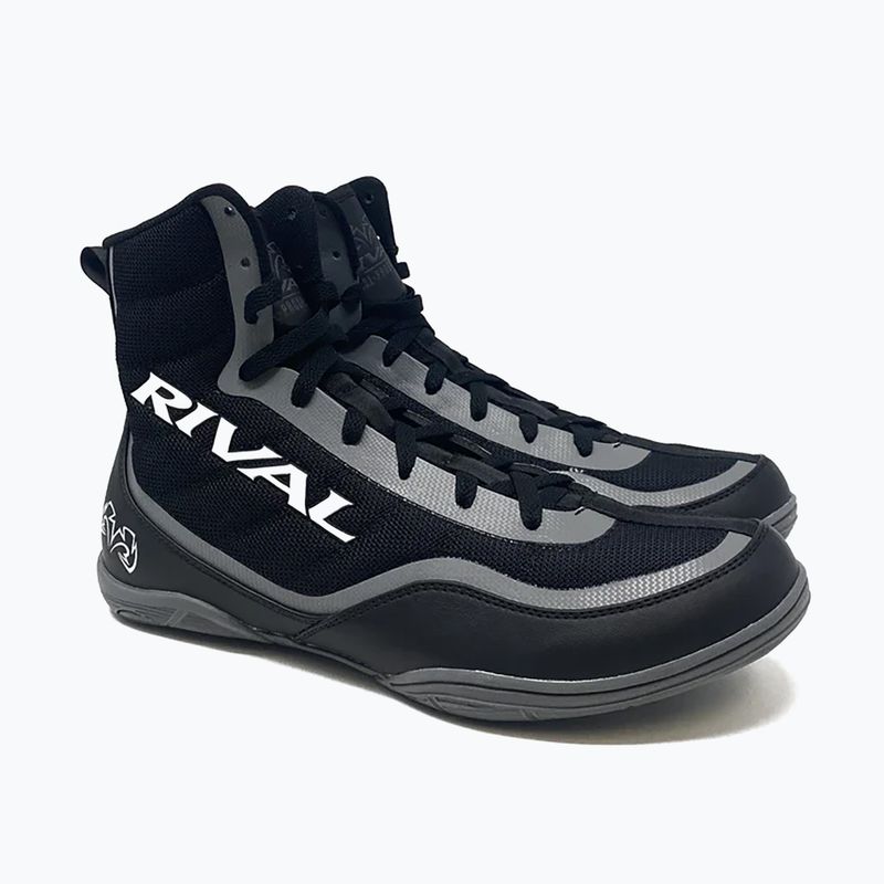 Stivali da boxe Rival RSX-Prospect nero/grigio 10