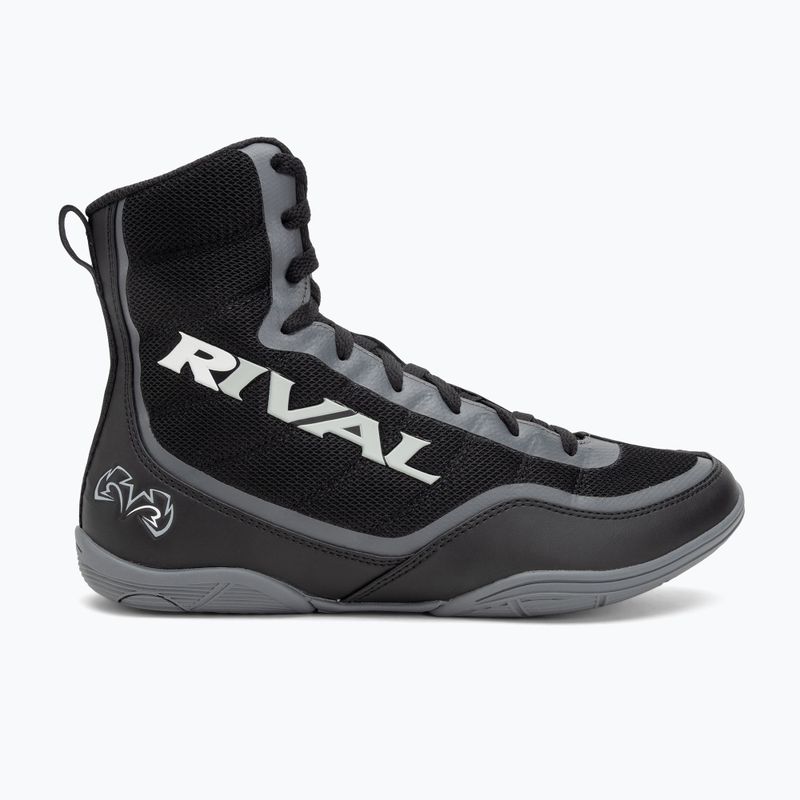 Stivali da boxe Rival RSX-Prospect nero/grigio 2