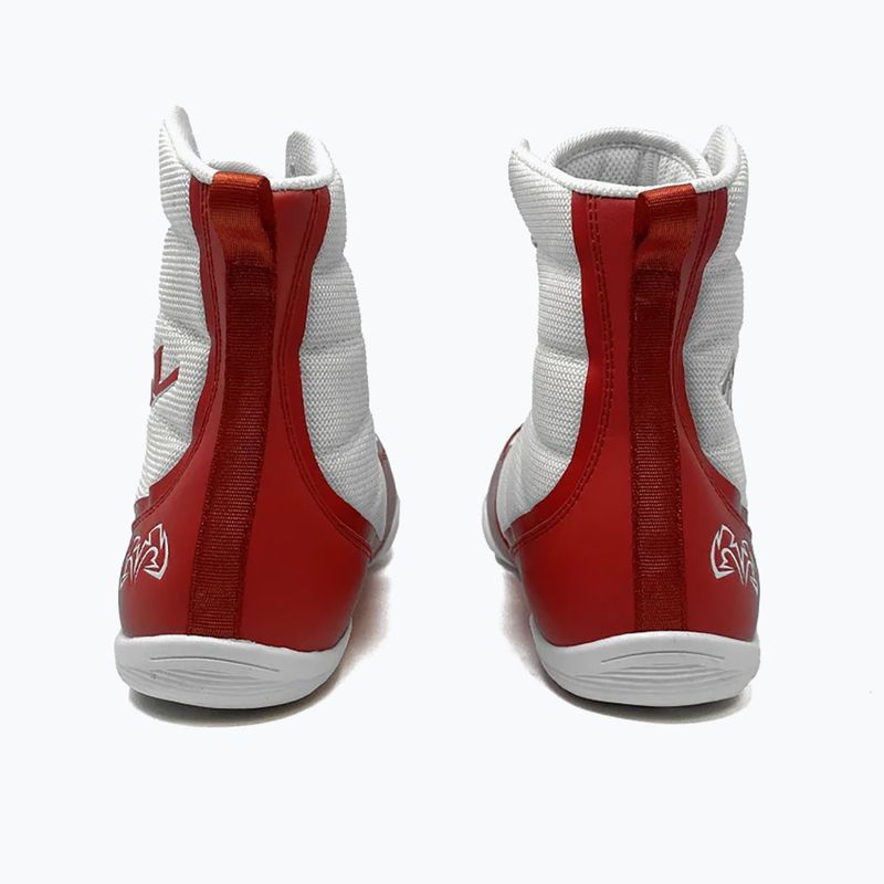 Scarpe da boxe Rival RSX-Prospect bianco/rosso 4