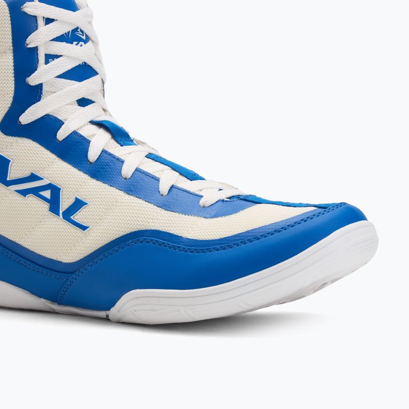 Scarpe da boxe Rival RSX-Prospect bianco/blu 7