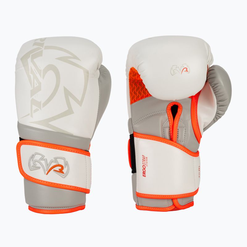 Guantoni da boxe Rival Impulse Sparring Gloves Gants white/orange
