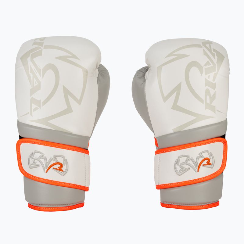 Guantoni da boxe Rival Impulse Sparring Gloves Gants white/orange 2