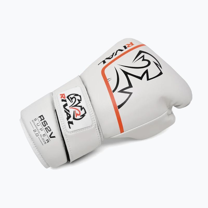 Guantoni da boxe Rival Super Sparring 2.0 white 3