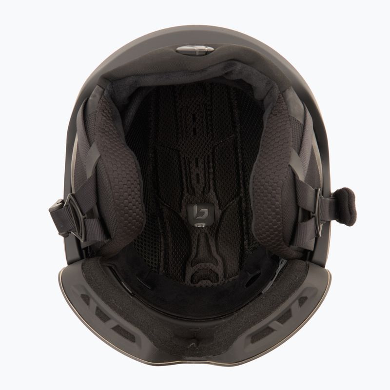 Casco da sci Bollé X-Fusion nero tungsteno opaco/fotocromatico oro 5