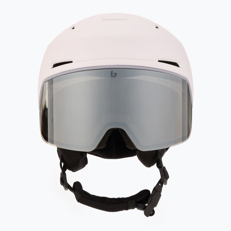 Casco da sci Bollé X-Fusion bianco lilla opaco/fotocromatico pistola 2