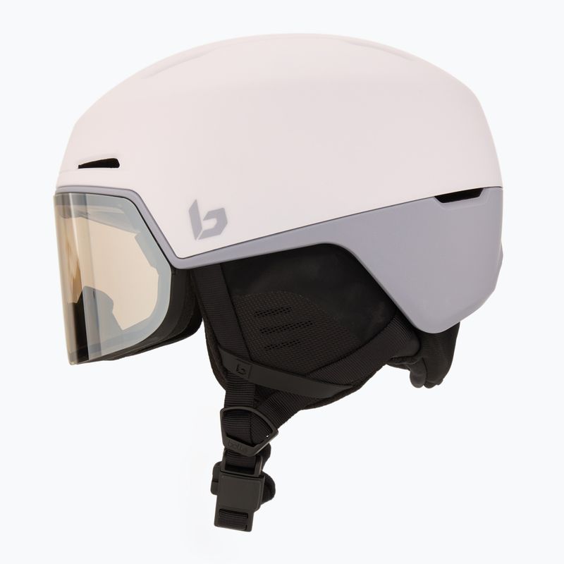 Casco da sci Bollé X-Fusion bianco lilla opaco/fotocromatico pistola 4