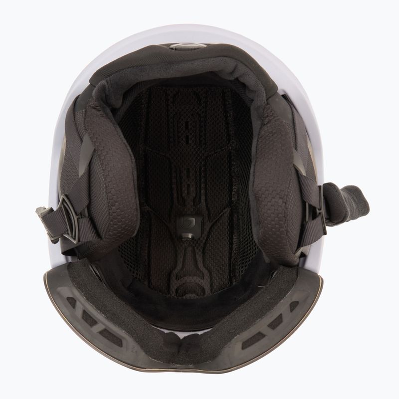Casco da sci Bollé X-Fusion bianco lilla opaco/fotocromatico pistola 5